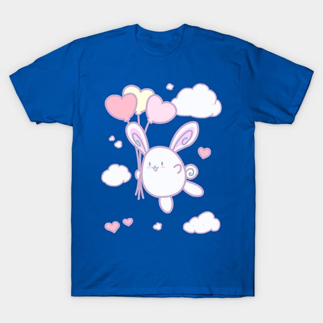 Bun Bun Fly T-Shirt by VoodooDolly